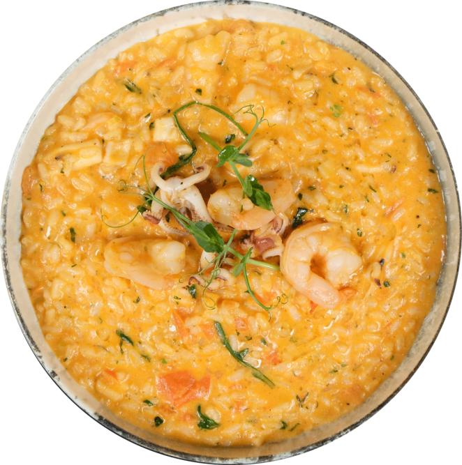 Ризото с морски дарове